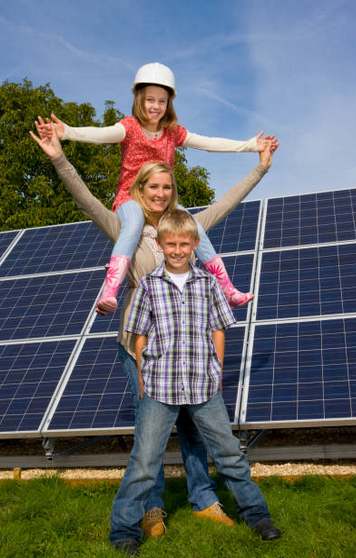 Family with Solar